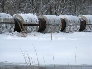 Внешний вид УТК на трубопроводе